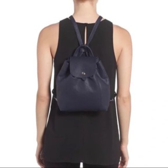 Longchamp Le Pliage Cuir Mini XS Leather Backpack